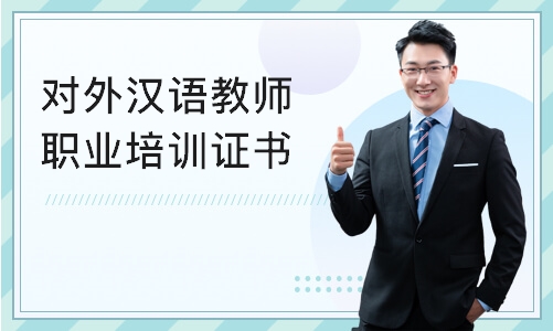 天津对外汉语教师职业培训证书