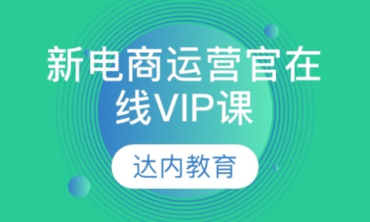 上海达内·新电商运营官在线VIP课程
