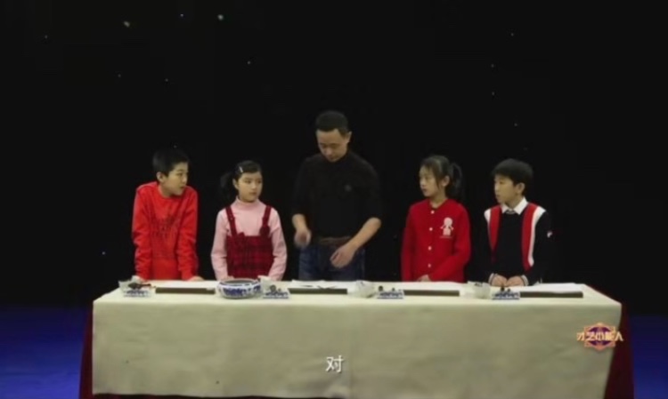 带领学员参加北京电视台节目录制