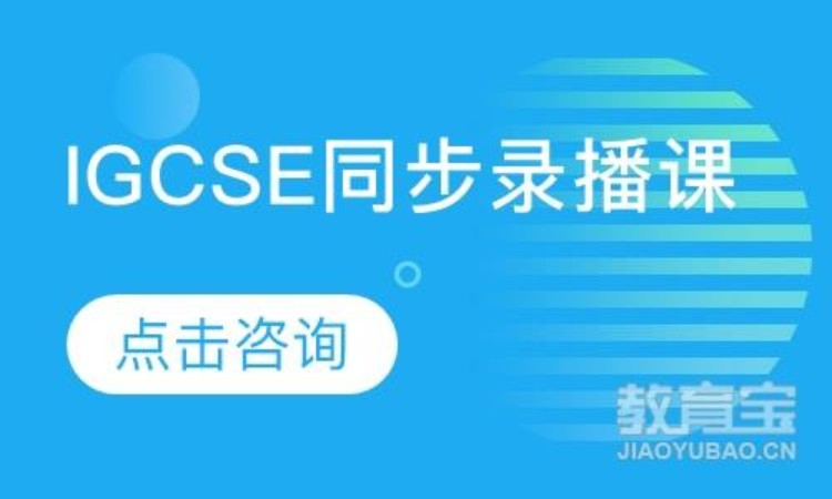 上海IGCSE专业课程