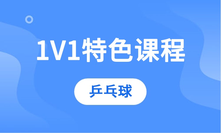 重庆1V1乒乓球特色体验课