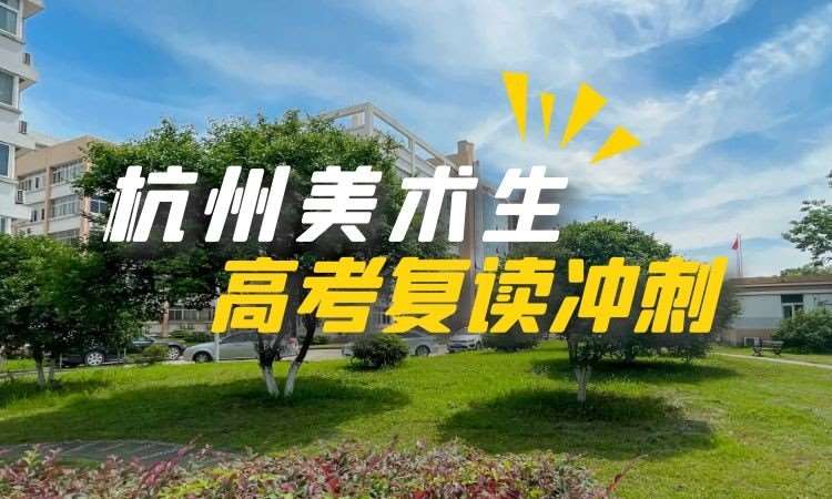 杭州社会美术生文化课复读冲刺班