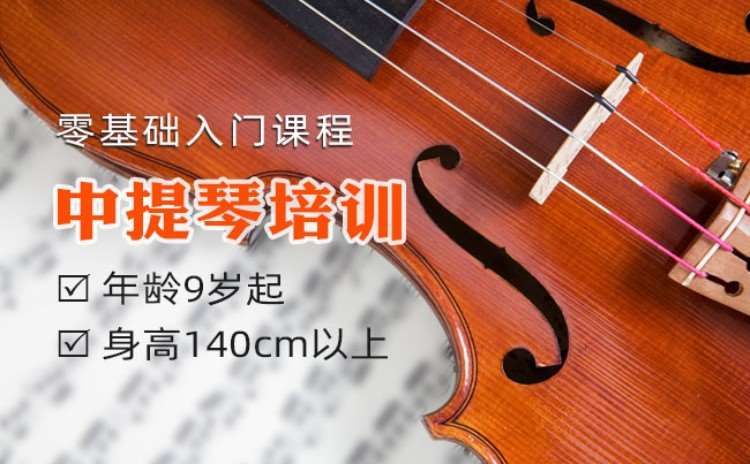 中提琴培训（9周岁起）零基础入门课程