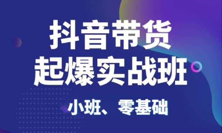 苏州抖音带货起爆实战班