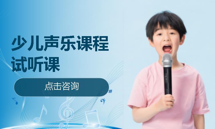 北京少儿声乐课程试听课