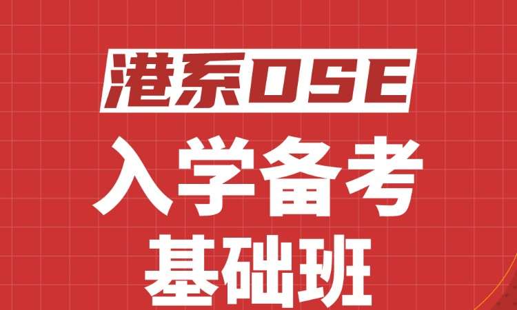 港系DSE入学备考基础班