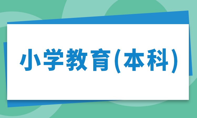 合肥自学考试-小学教育（本科）