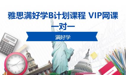 雅思满好学B计划课程  VIP网课一对一